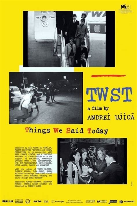 TWST: Things We Said